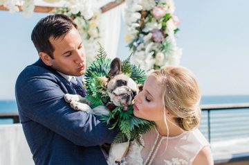 How you can incorporate your puppy into the wedding