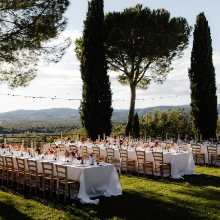 Long table wedding